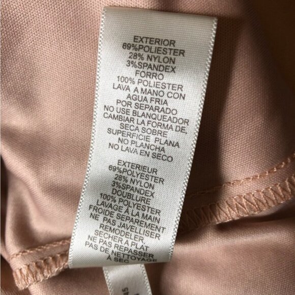 Eliza J Elegant Lace Dress Size 16 Champange - Picture 10 of 12